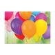 Postcard Ballonnen - 10 stuks - Formaat: Standaard - Vorm: Liggend - Postcards - Op deze psotcard staan ballonnen in de kleuren roze, paars, geel, oranje en blauw. - Snelwenskaart