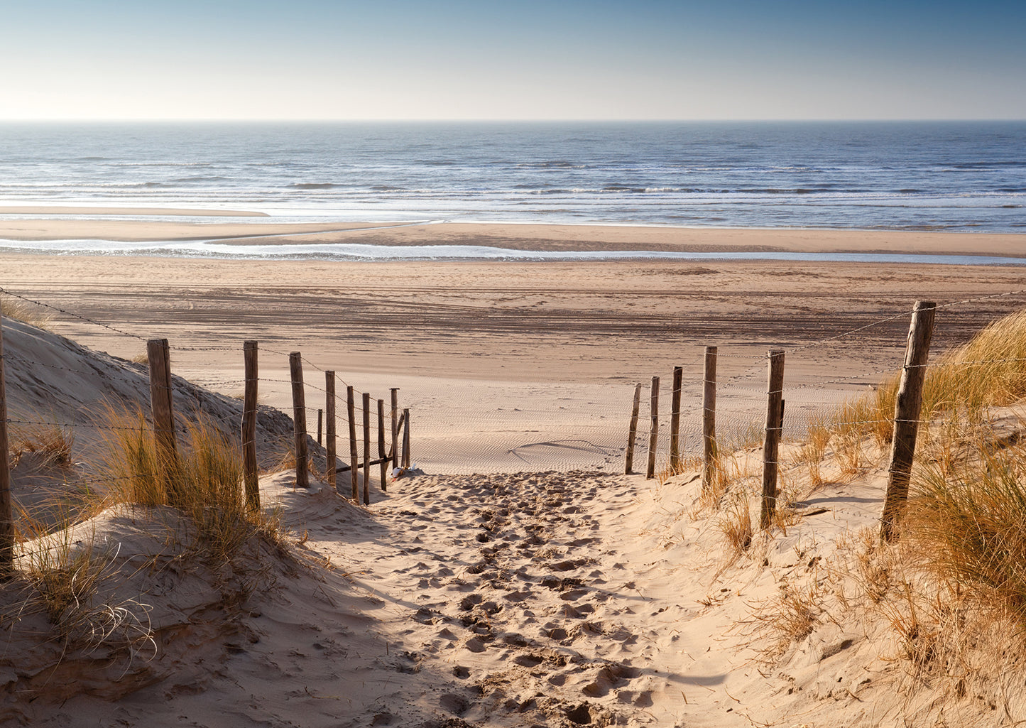 Postcard Strand en zee - 10 stuks