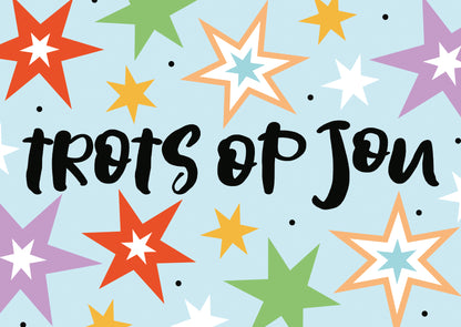 Postcard Trots op jou - 10 stuks