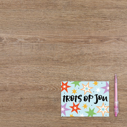 Postcard Trots op jou - 10 stuks