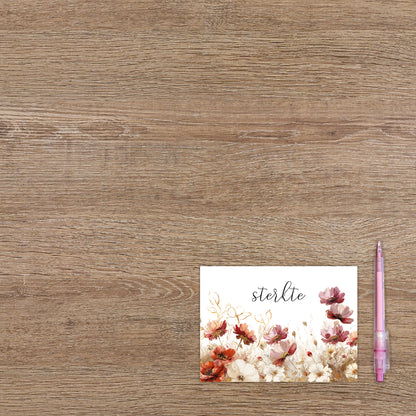 Postcard Sterkte - 10 stuks