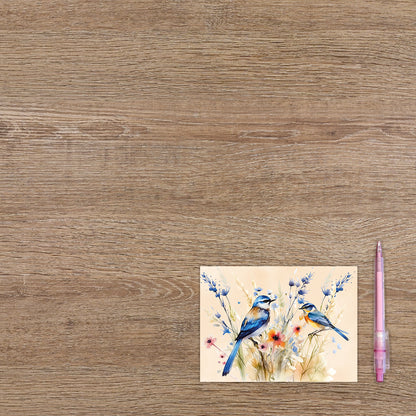 Postcard Vogels - 10 stuks