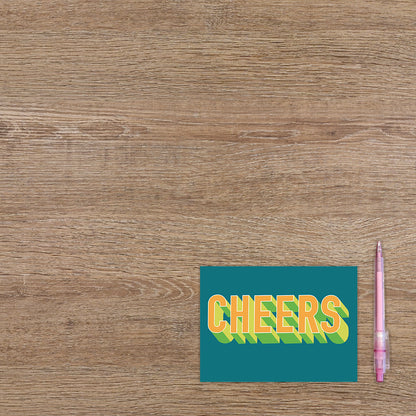 Postcard Cheers - 10 stuks