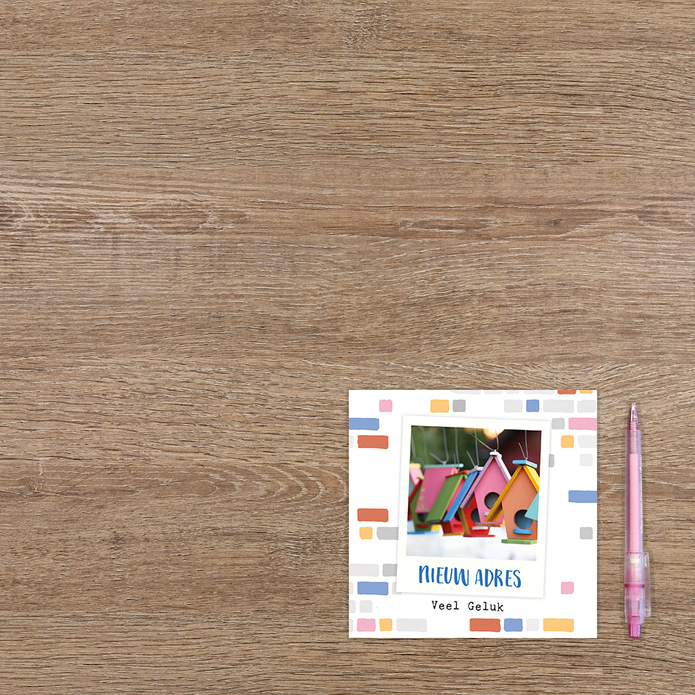 Nieuw adres