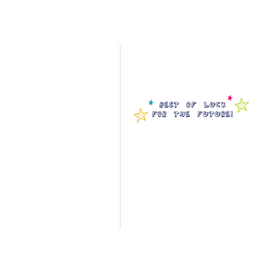 XL kaart - Sorry you're leaving you will be missed!