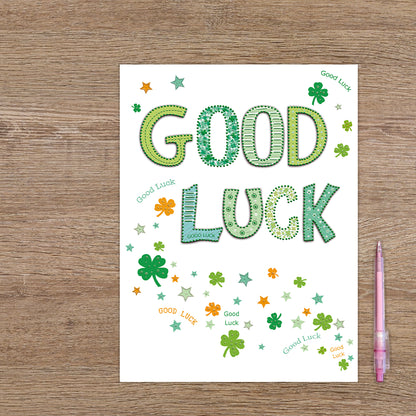 XL kaart - Good luck!