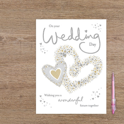 XL kaart - On your wedding day