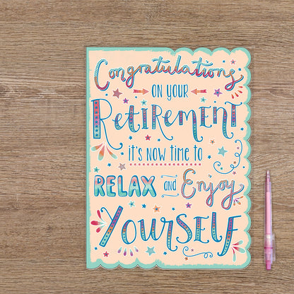XL kaart - Congratulations on your retirement