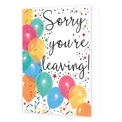 XL kaart - Sorry you're leaving