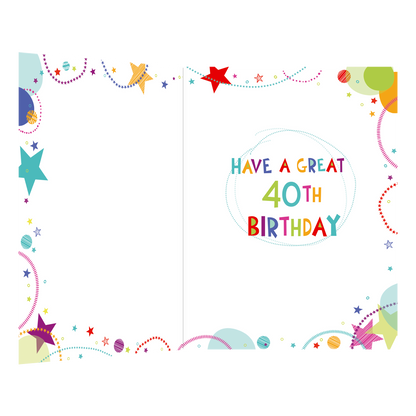 Happy 40th birthday to you