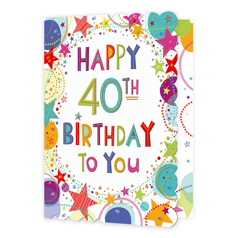 Happy 40th birthday to you