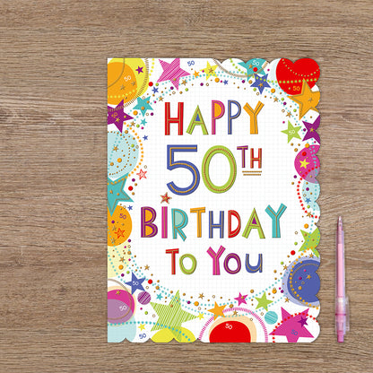Happy 50th birthday to you