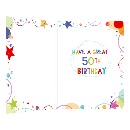 Happy 50th birthday to you