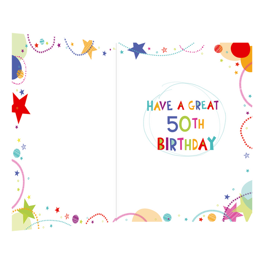 Happy 50th birthday to you