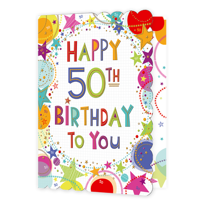 Happy 50th birthday to you