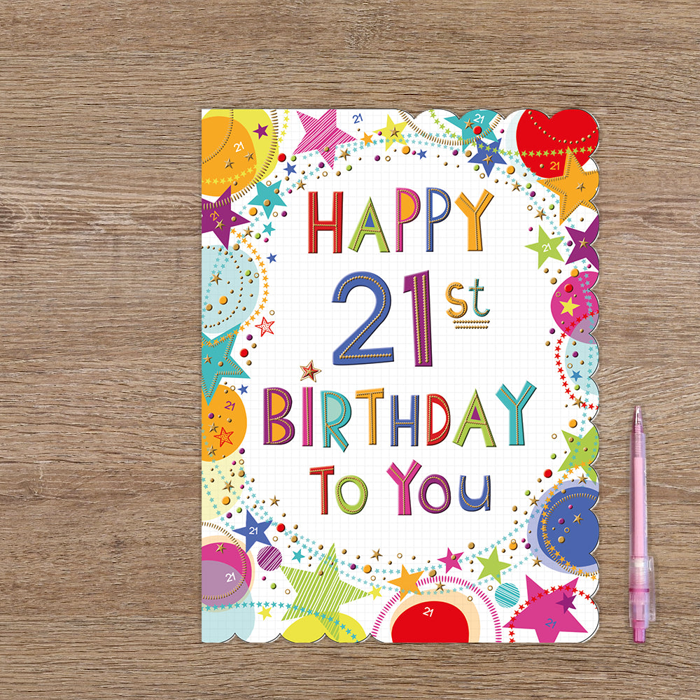 Happy 21th birthday to you