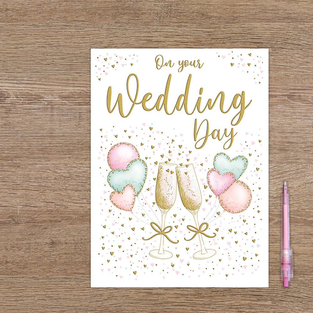 On your wedding day