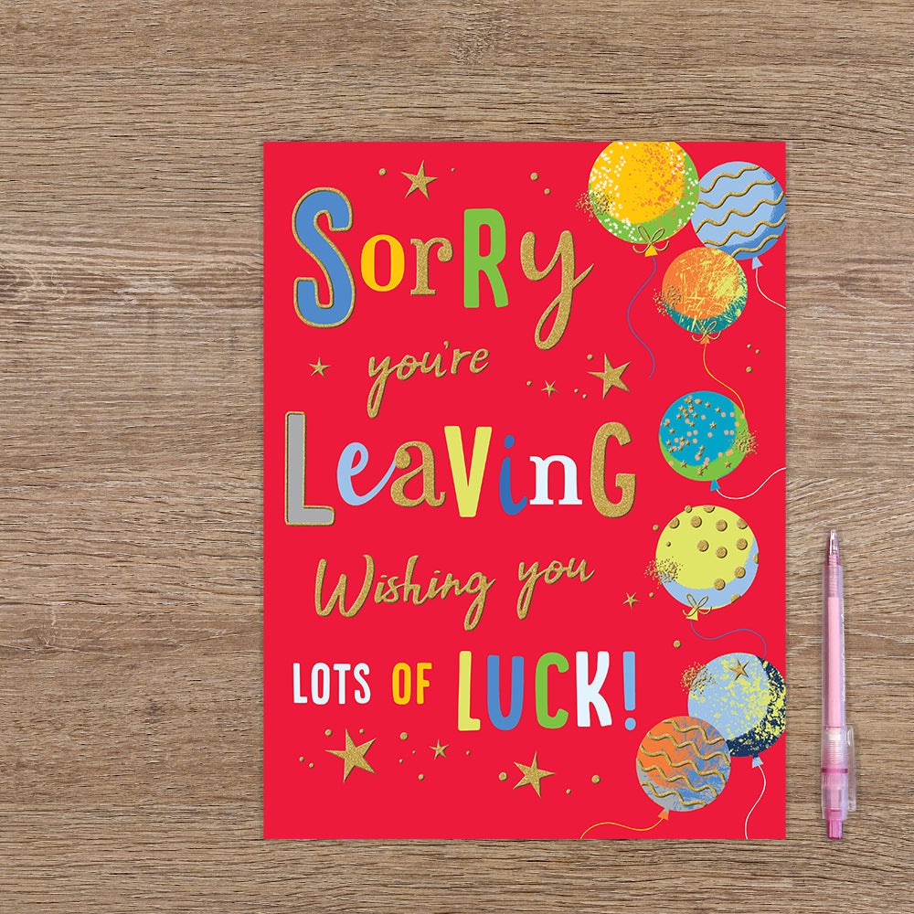 XL kaart - Sorry you're leaving