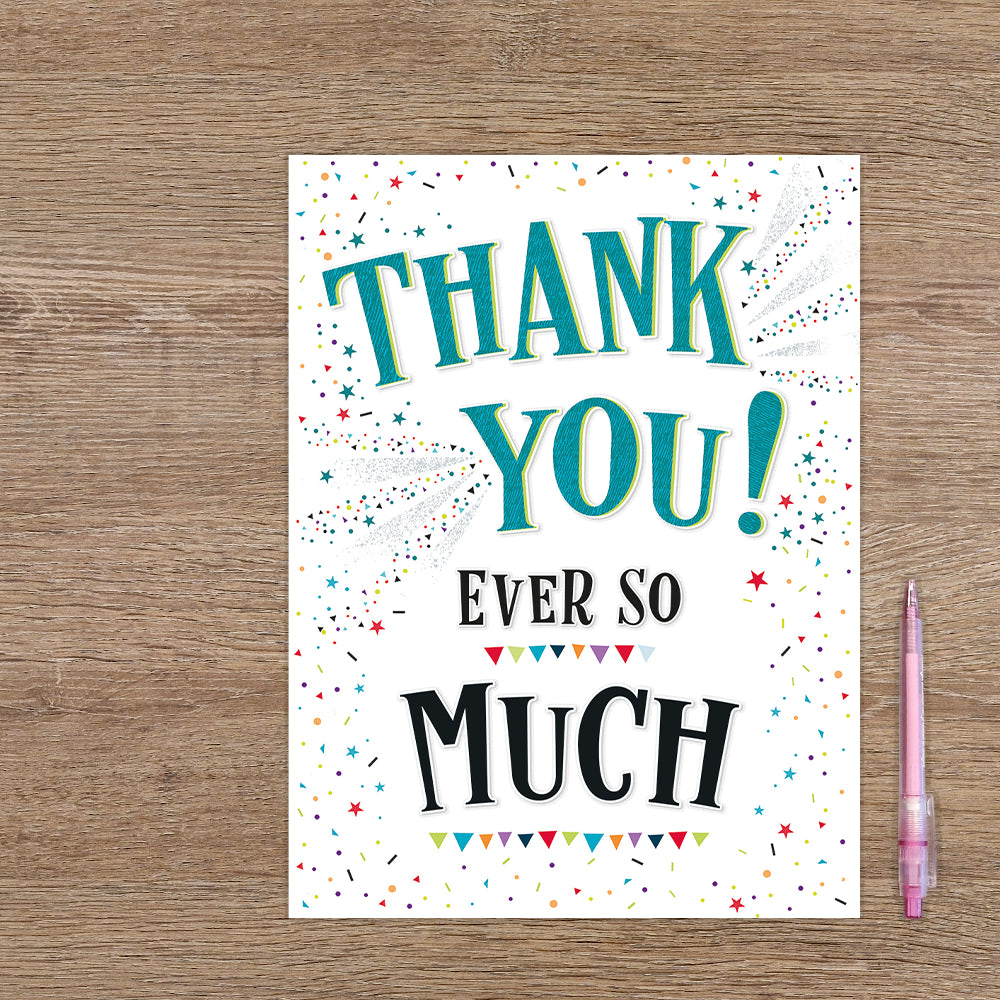 XL kaart - Thank you ever so much