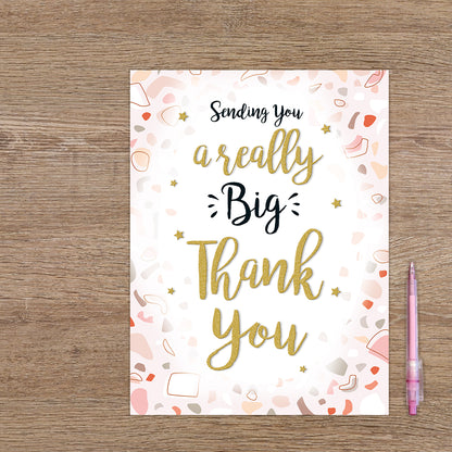 XL kaart - Sending you a really big thank you