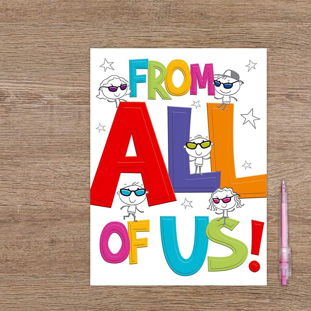 XL kaart - From all of us!