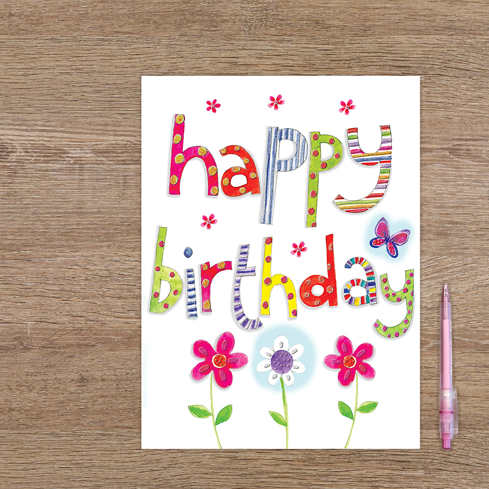 XL kaart - Happy Birthday