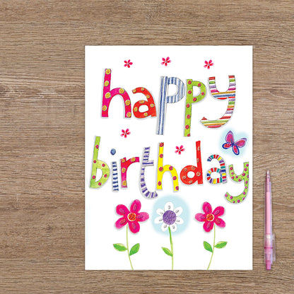 XL kaart - Happy Birthday