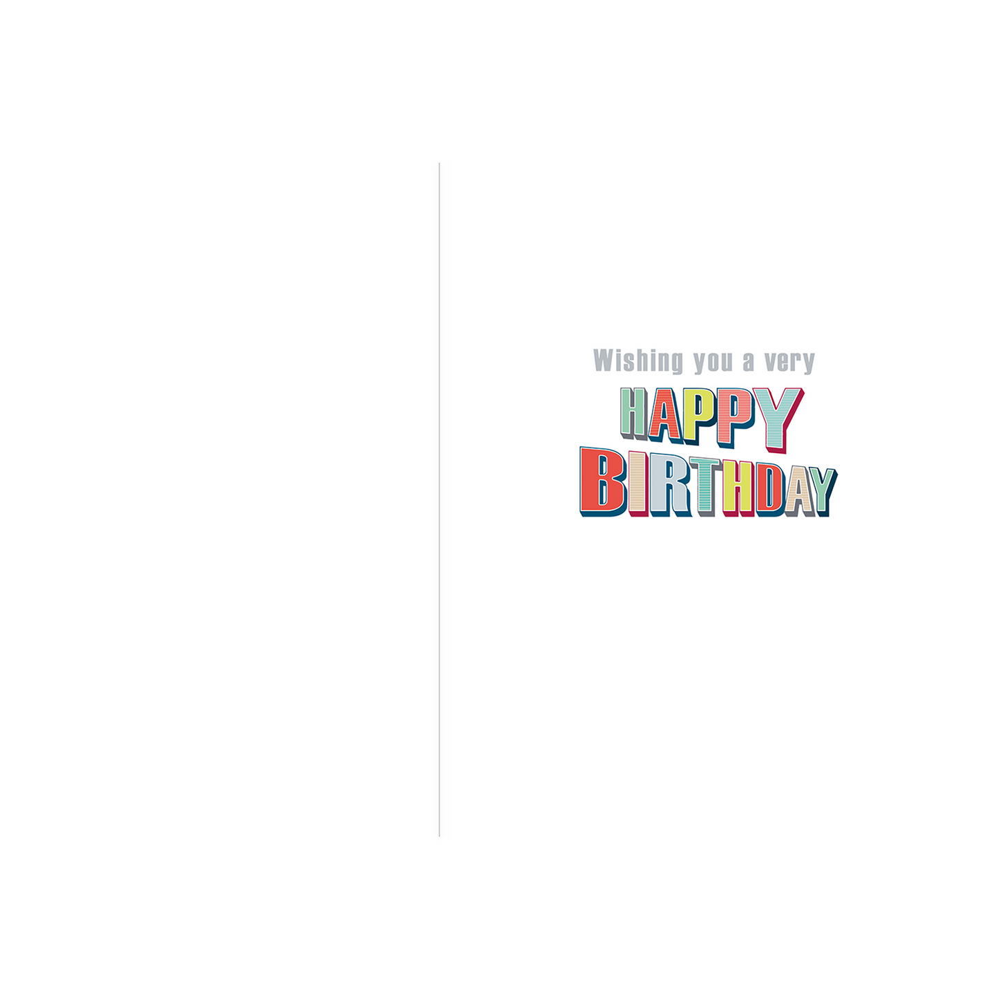 XL kaart - Happy birthday from all of us!