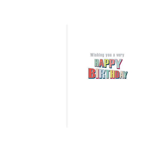 XL kaart - Happy birthday from all of us!