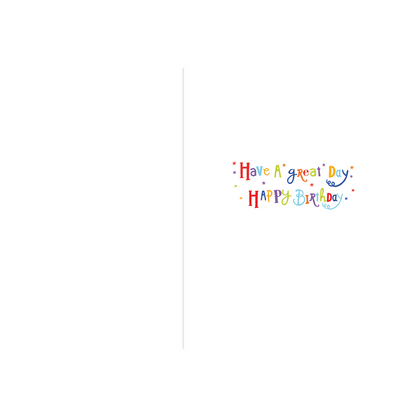 XL kaart - Happy Birthday to you