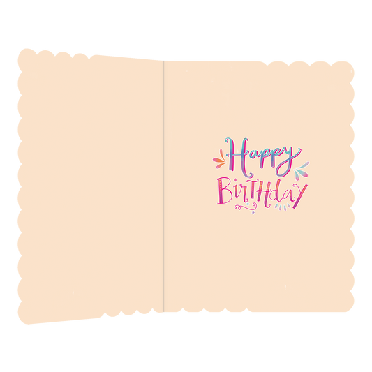 XL kaart - Happy Birthday to you