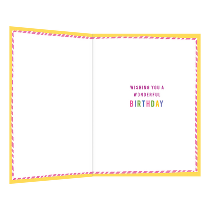 XL kaart - Happy birthday