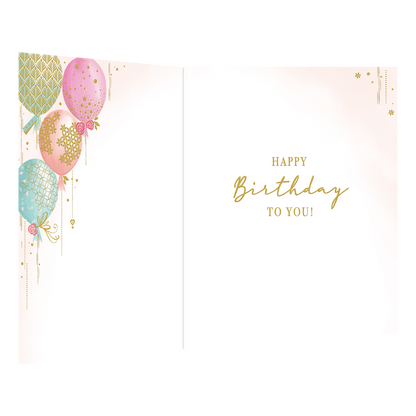 XL kaart - Sending you birthday wishes