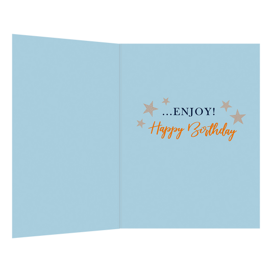 XL kaart - Happy birthday