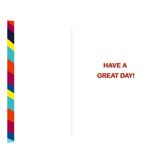 XL kaart - Happy birthday