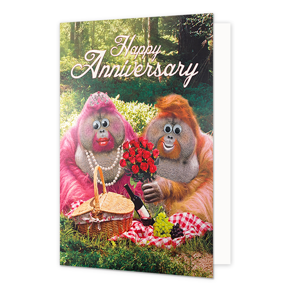 XL kaart - Happy anniversary