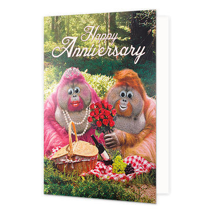 XL kaart - Happy anniversary