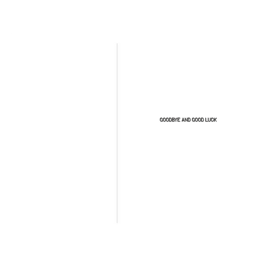 XL kaart - Sorry You're leaving