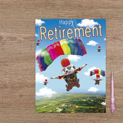 XL kaart - Happy retirement