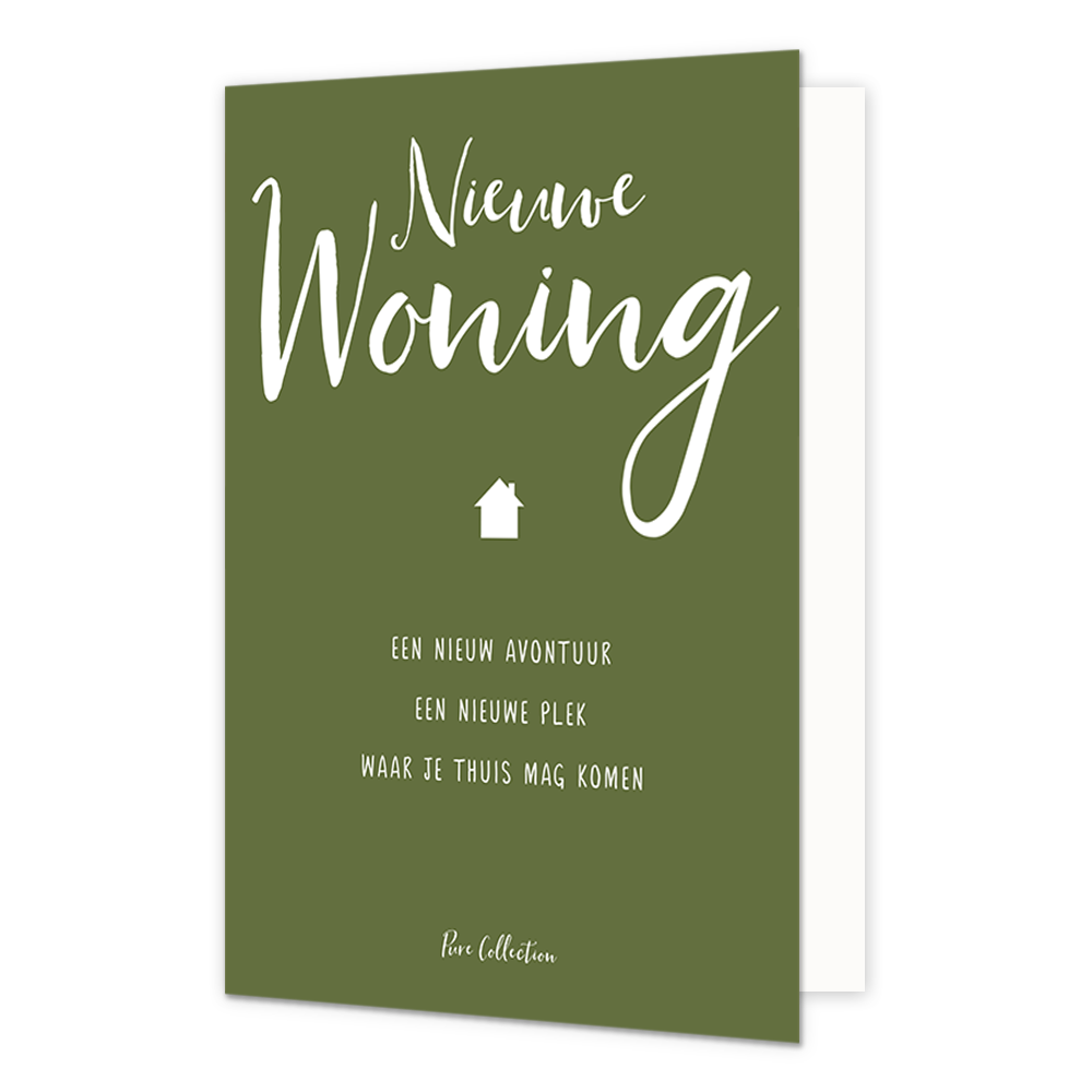 Nieuwe woning