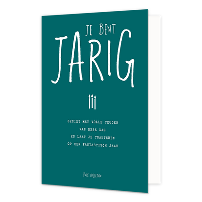 Jij bent jarig