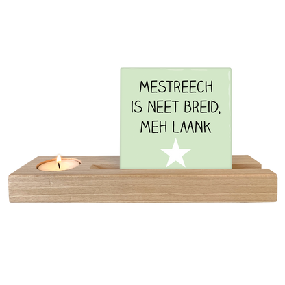 Mestreech is neet breid, meh laank