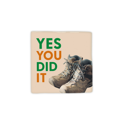 Yes you dit it