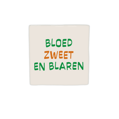 Bloed zweet en bladeren