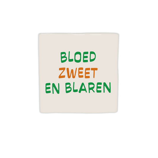 Bloed zweet en bladeren