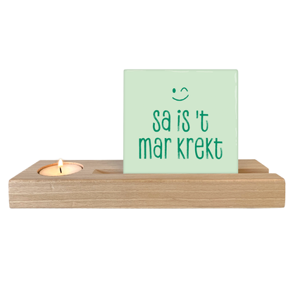 Sa is 't mar krekt