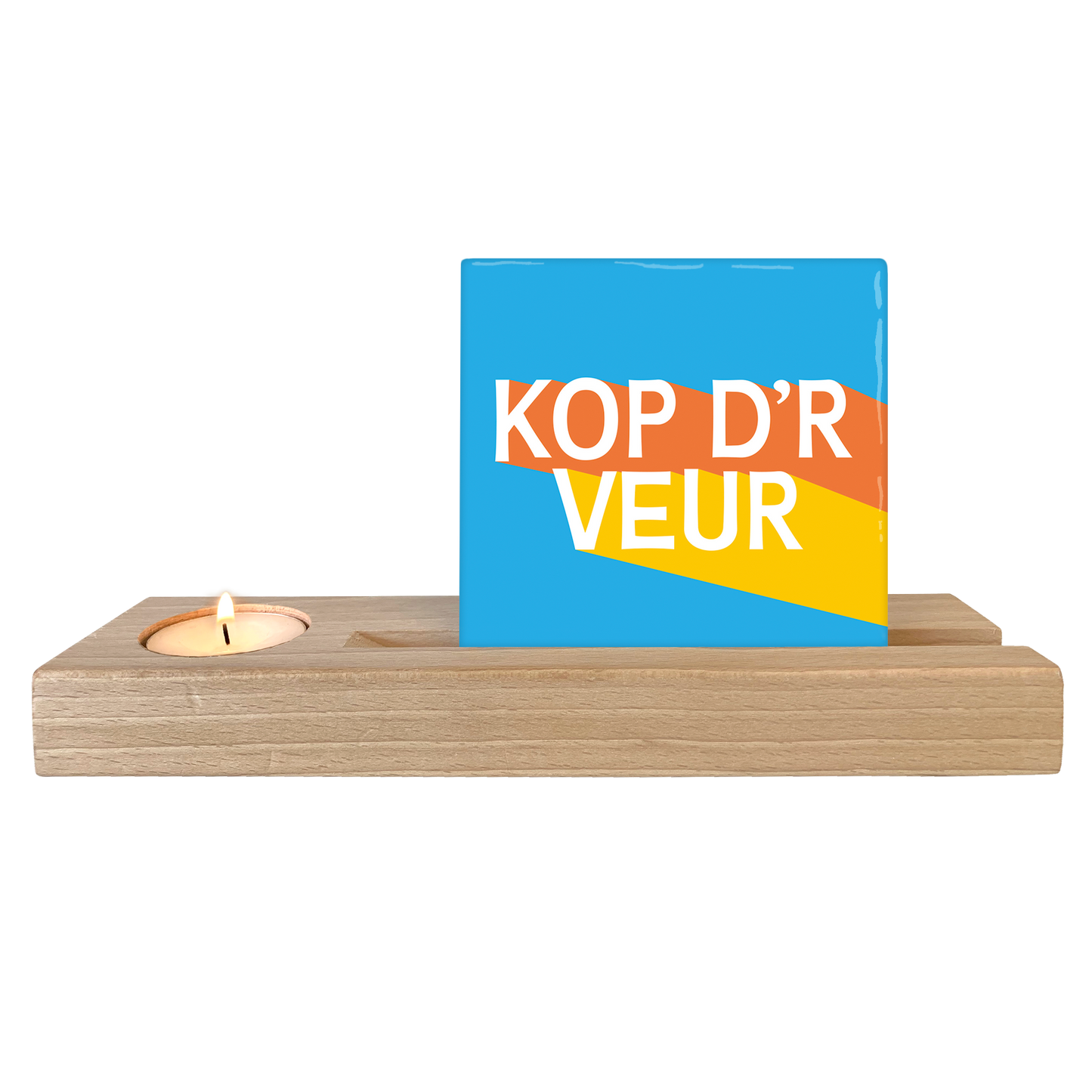 Kop d'r veur