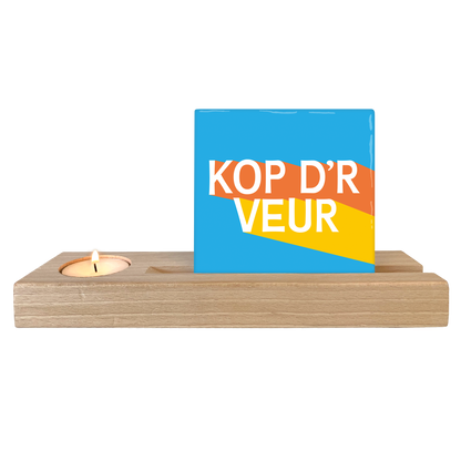 Kop d'r veur