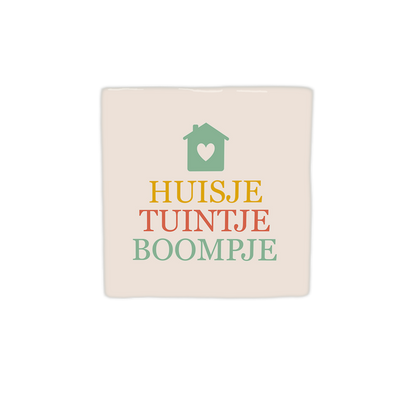 Huisje tuintje boompje