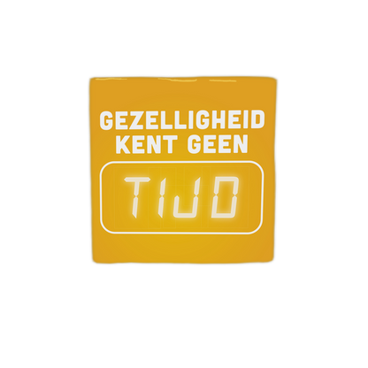 Gezelligheid kent geen tijd